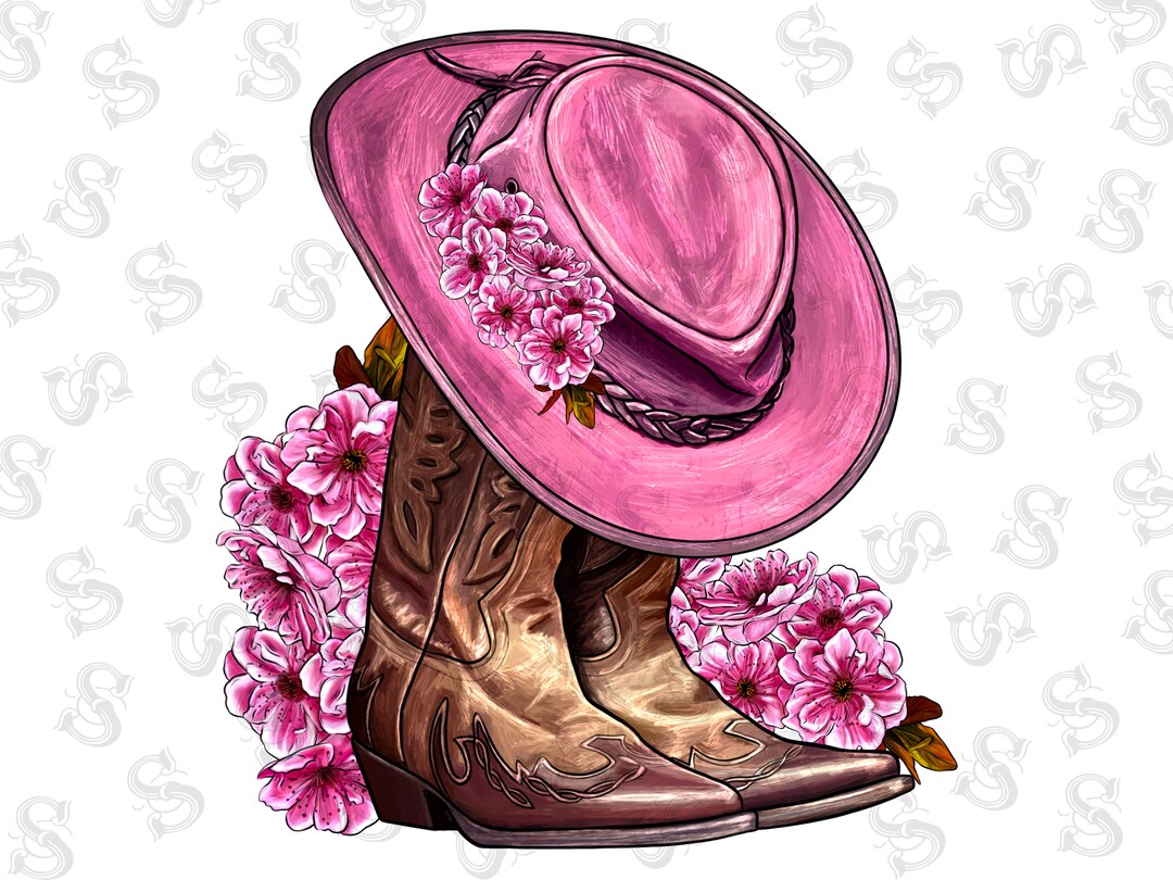 Valentines Day Cowboy Boots Png Sublimation Designvalentines Etsy