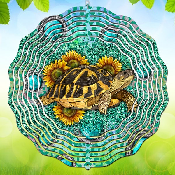 Turtle Windspinner Sublimation Etsy