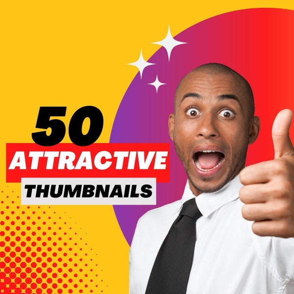 50 Youtube Thumbnail Design Templates | Fully Editable