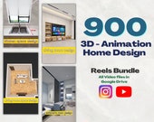 3D Home Design Animation Videos | Instagram & TikTok Reels