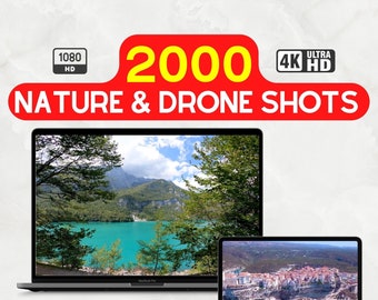 2000+ 4K Natur- och Drönarstockvideor | YouTube Transitions