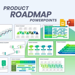 Productroadmap Volledig bewerkbare PowerPoint-sjablonen | Sjablonen voor PowerPoint van stappenplan | Presentatiesjabloon |