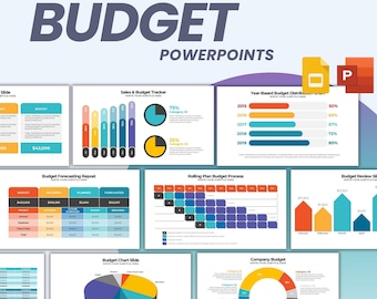 Budget Chart PowerPoint Templates | Fully Editable (20 Slides)