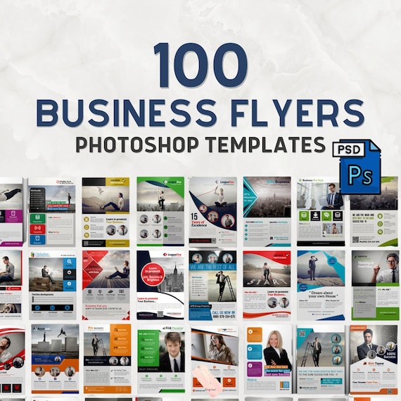 100 Business Flyer Templates | Editable PSD Flyers