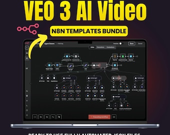 VEO 3 AI Video Automation | N8N JSON Templates Bundle
