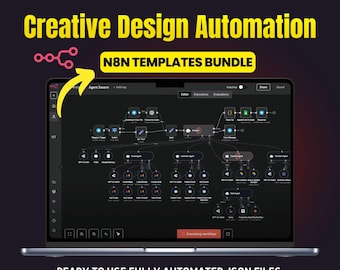 N8N Automation Templates | Creative Design Workflows (JSON)
