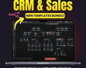 N8N CRM Automation Templates | Sales Workflow (JSON)