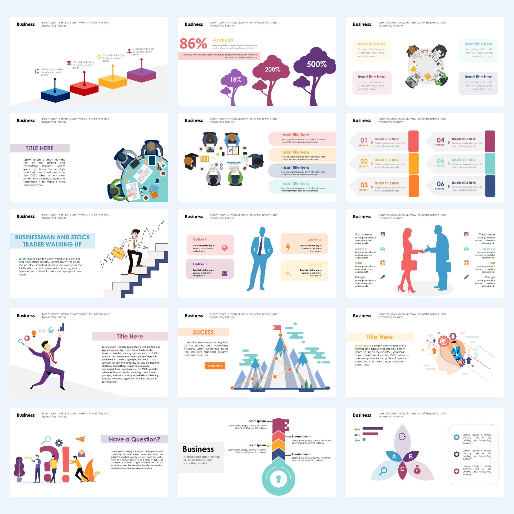 Business Powerpoint Fully Editable Templates Business Charts Powerpoint ...
