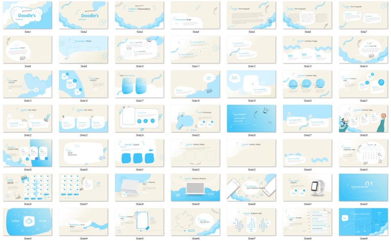 Doodles Powerpoint Fully Editable Templates Doodles Powerpoint ...
