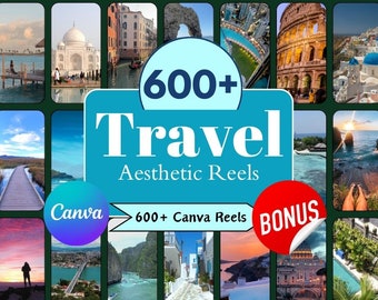 600+ Travel Reels Templates | Editable Canva Videos