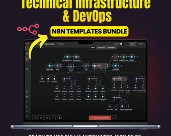 N8N Automation Templates | DevOps Workflows Bundle (JSON)