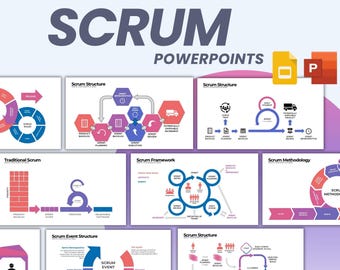 Scrum PowerPoint Templates | Editable Business Presentation