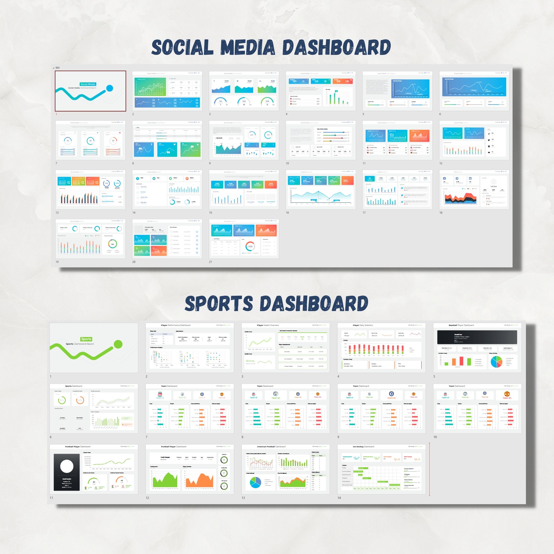 Business Dashboard Chart Powerpoint Fully Editable Templates 12 in 1