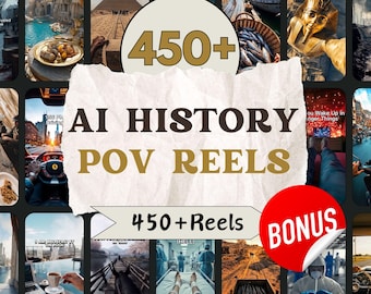 AI History POV Video Reels | Viral TikTok & Reels Content (450+)