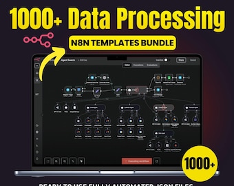 1000+ N8N Data Automation Templates | No-Code JSON Workflows