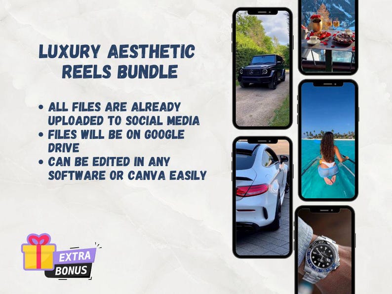 2000 filmati di lusso / video di yacht, auto e lifestyle (download digitale) immagine 2