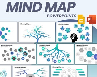 Mind Map Chart PowerPoint Templates | Fully Editable (20 Slides)