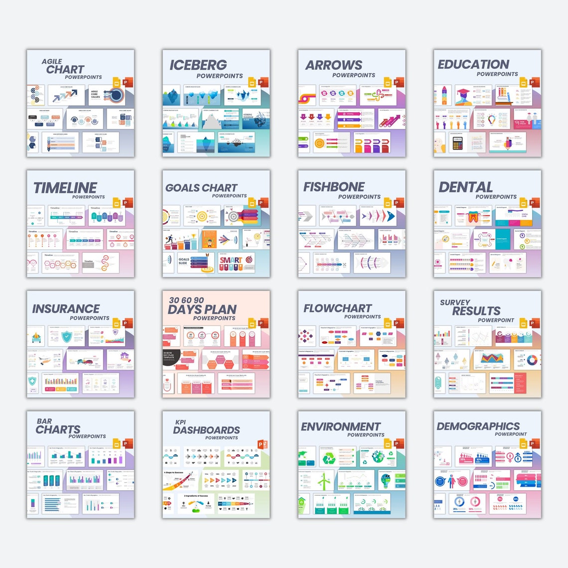 2500 Powerpoint Template Bundle Fully Editable Templates Infographics ...