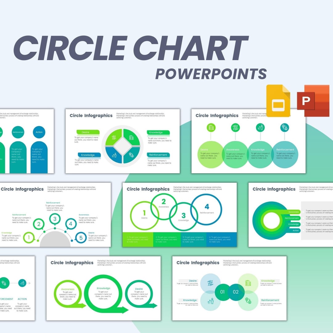 Circle Chart Powerpoint Fully Editable Templates | Circle Powerpoint ...
