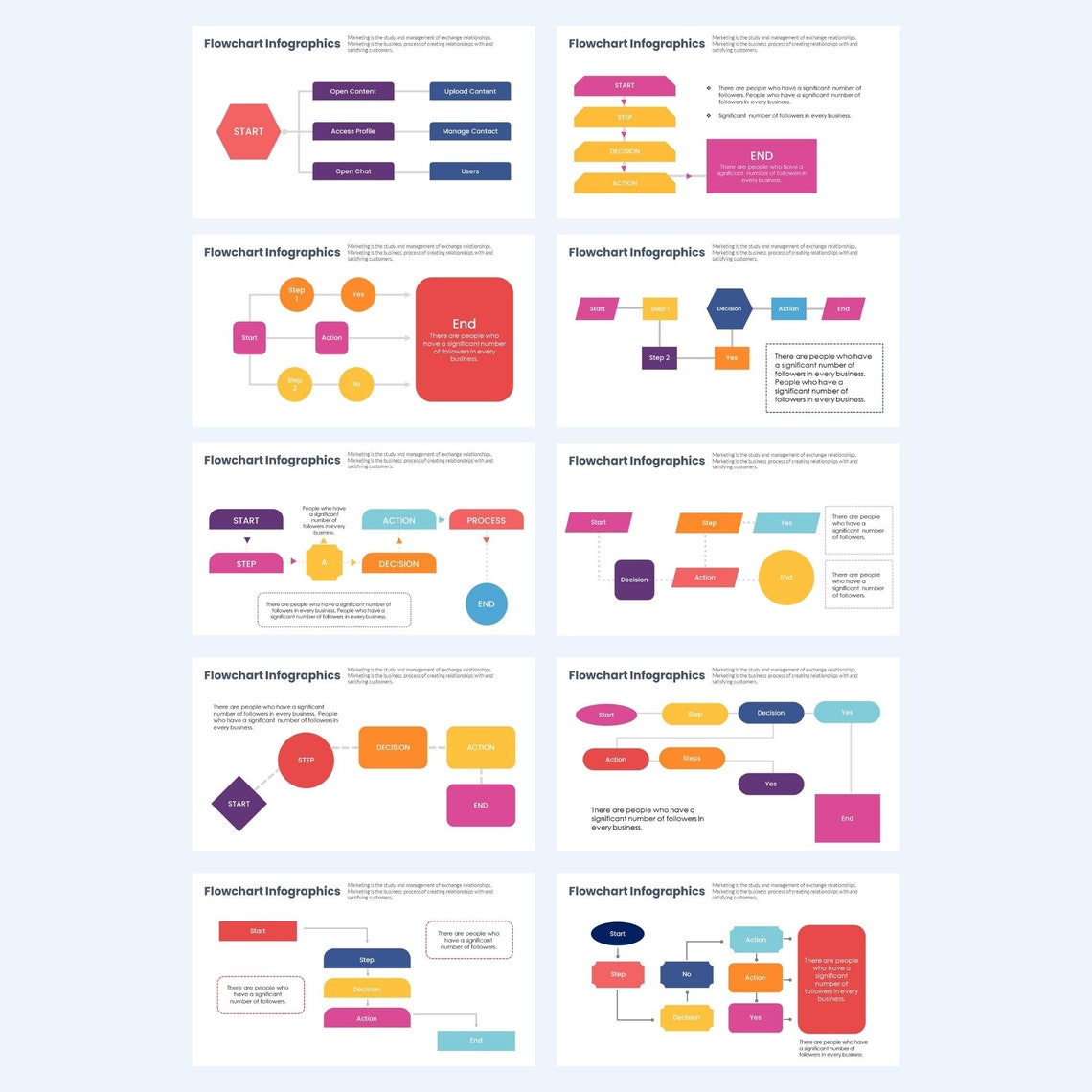 Flowchart Powerpoint Fully Editable Templates | Flowchart Powerpoint ...