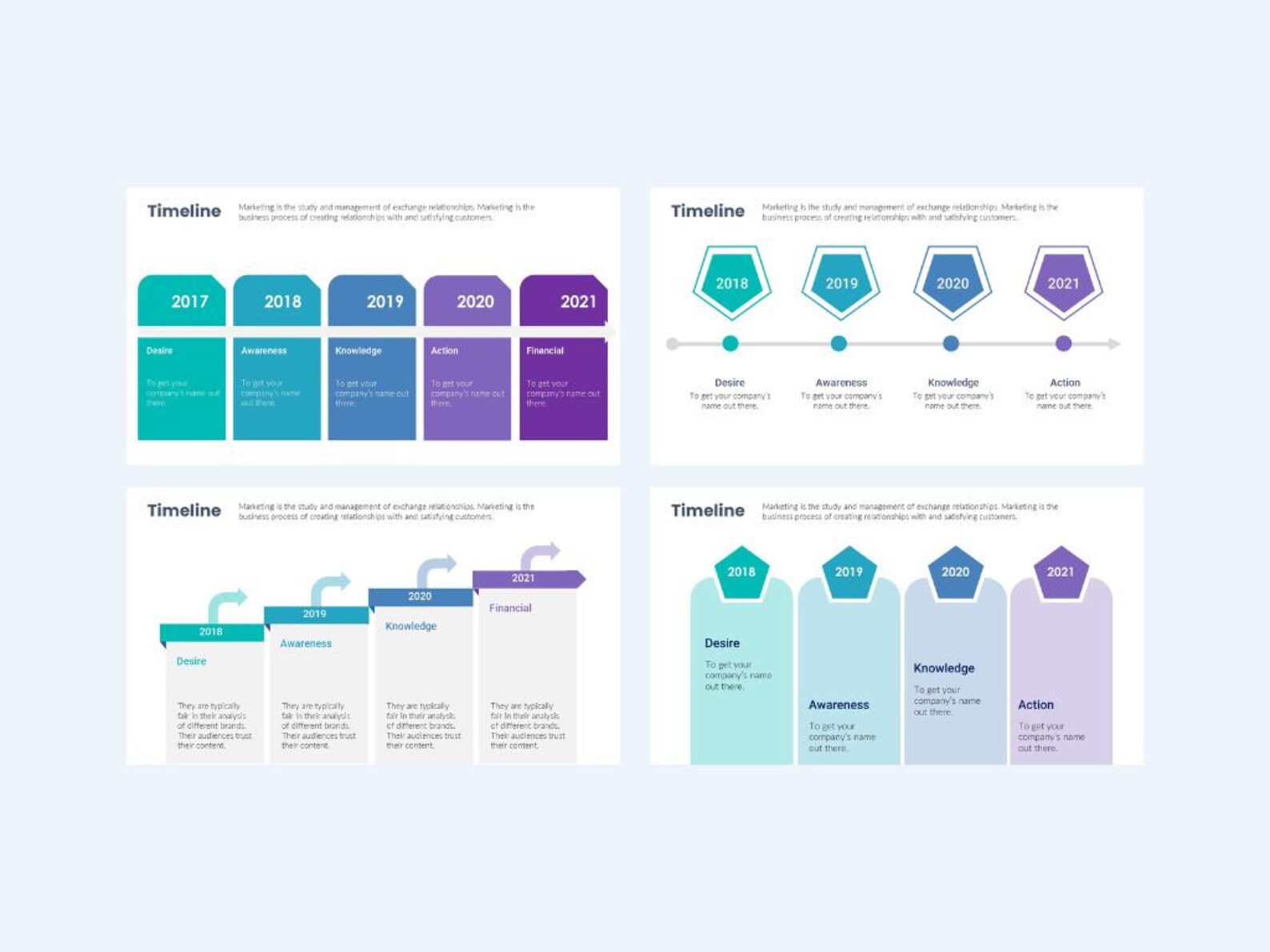 Editable Timeline Charts Powerpoint Templates | Presentation Bundle - Etsy