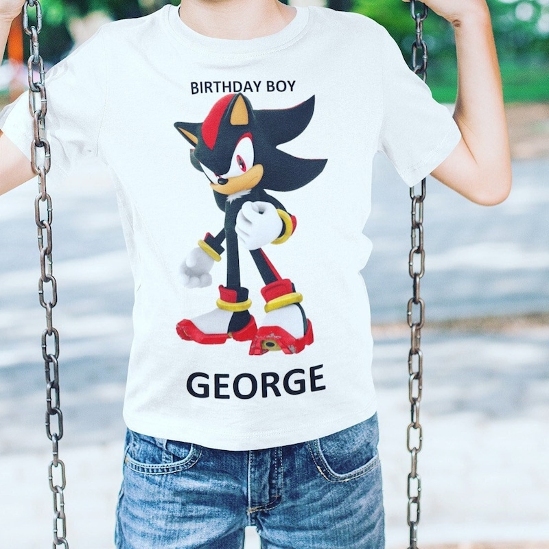 Shadow the Hedgehog Shirt - Etsy