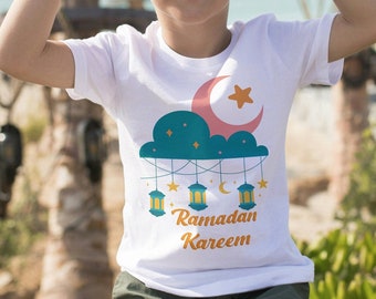 Ramadan Kareem Shirts, Ramadan Shirts for Toddlers and Youth, Ramadan Mubarak T-shirts, Gift for Kids, Ramadan Month Shirt, Gift for Muslim