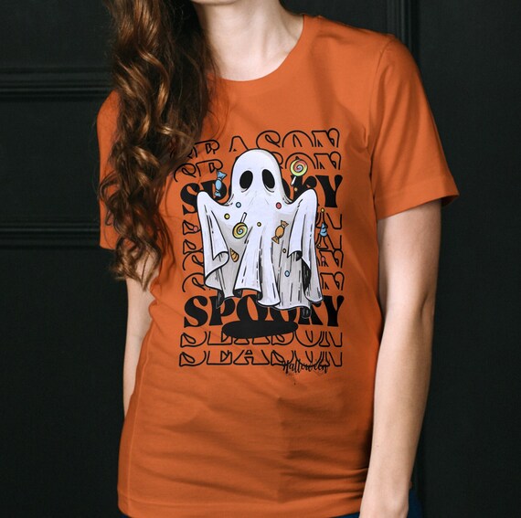 Spooky Season Shirt, Spooky Halloween Shirt, Fall Season Shirt, Trending Halloween Shirt 2023, Cute Spooky Shirt Gift For Her/Him, Vintage