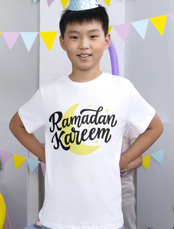 Ramadan Shirt for kids and adults, Ramadan Kareem Shirt, Ramadan Shirt for Gift, Ramadan Kareem T-shirt Gift, Kids Happy Ramadan Tee