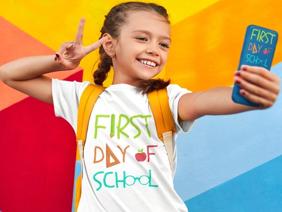 First Day of School Shirt, Back to School Shirt for kids, School Shirt,  Kindergarten Shirt, First Grade Tee, Second Grade Shirt,Third Grade