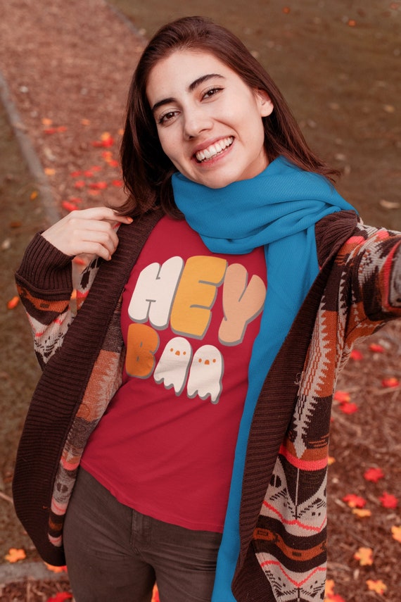 Hey Boo Shirt, Halloween Shirt, Fall Shirt, Funny Gift Shirt, Unisex Shirt, Spooky Season Shirt, Spooky Shirt, Halloween Tee