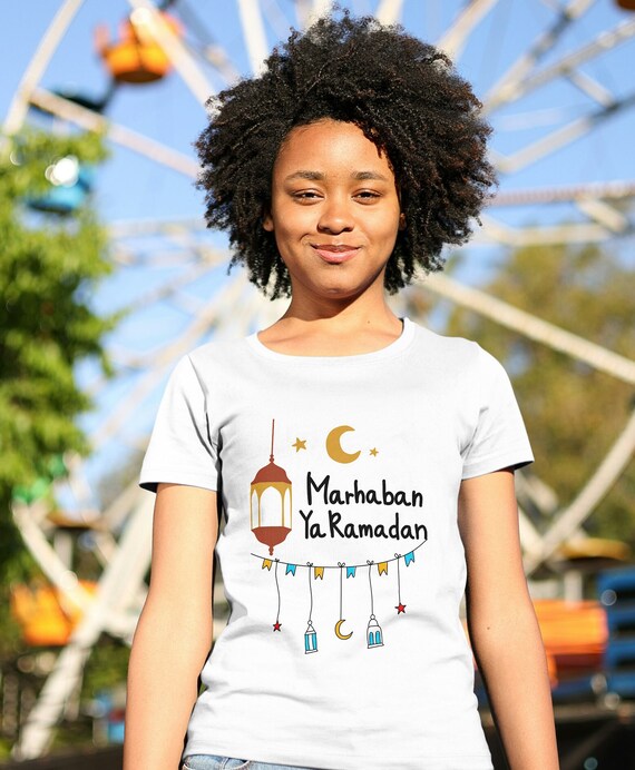 Funny Happy Ramadan Kareem T-Shirt | Calligraphy Islamic Tee Funny Happy Ramadan Kareem T-Shirt | Calligraphy Islamic Tee