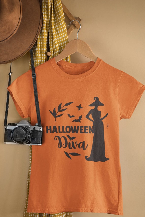 Halloween Shirt, Halloween Diva Shirt, Diva Shirt, Witch Shirt, Women Gift Shirt, Unisex Shirt