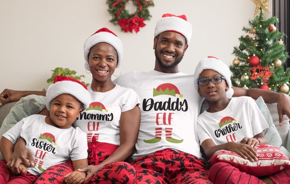 Christmas Family Elf Shirt, Mommy Elf, Daddy Elf, Brother Elf, Sister Elf Shirt, Family Shirt, Christmas Family Shirt, Elf Family Tshirt