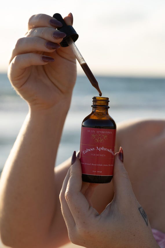 Women's Sexual Wellness & Libido Tincture - Aphrodisiac - Organic - Small Batch