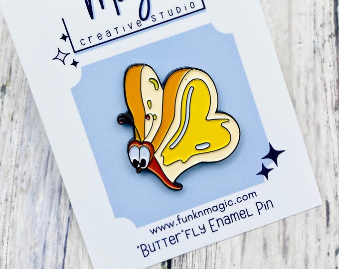 Disney Inspired butterfly Enamel Pin Inspired Etsy