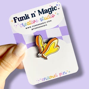 Disney Inspired "Butter"fly Enamel Pin Version 2 | Inspired Alice in Wonderland | Hard Enamel Pin | Disney Accessories
