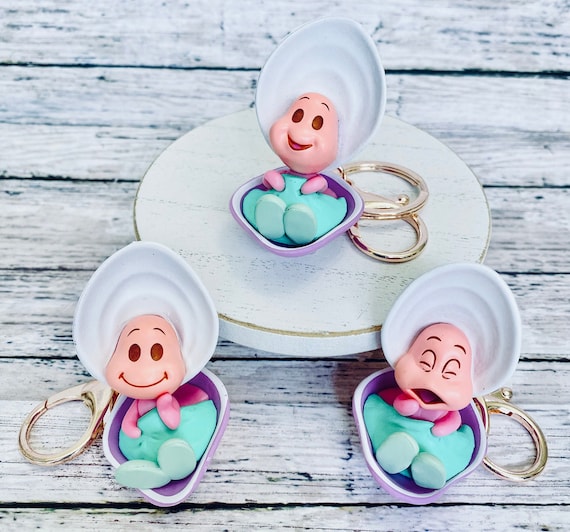 Alice in Wonderland Inspired baby Oysters Keychain Disney Inspired