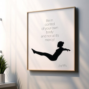 Pilates Printable Wall Art, Pilates Gift Set of 3 Quotes Joseph Pilates, Studio Art, Gift for Instructor, Fitness Decor, Home Gym Prints