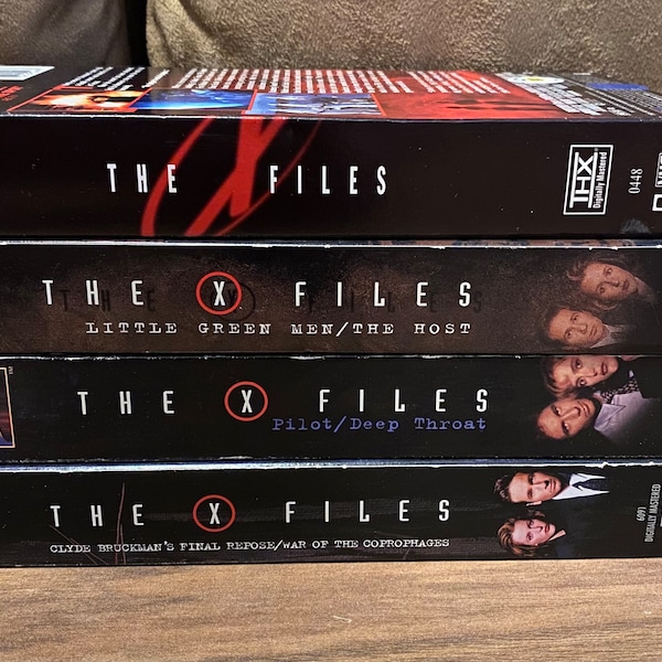 Choose One - X-FILES Vintage VHS tapes