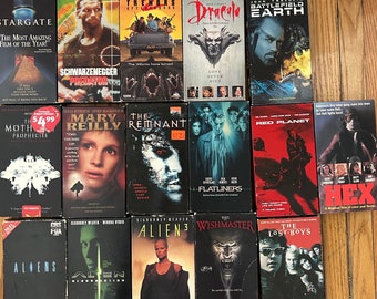 Choose One - Horror / Thriller Vintage VHS tapes