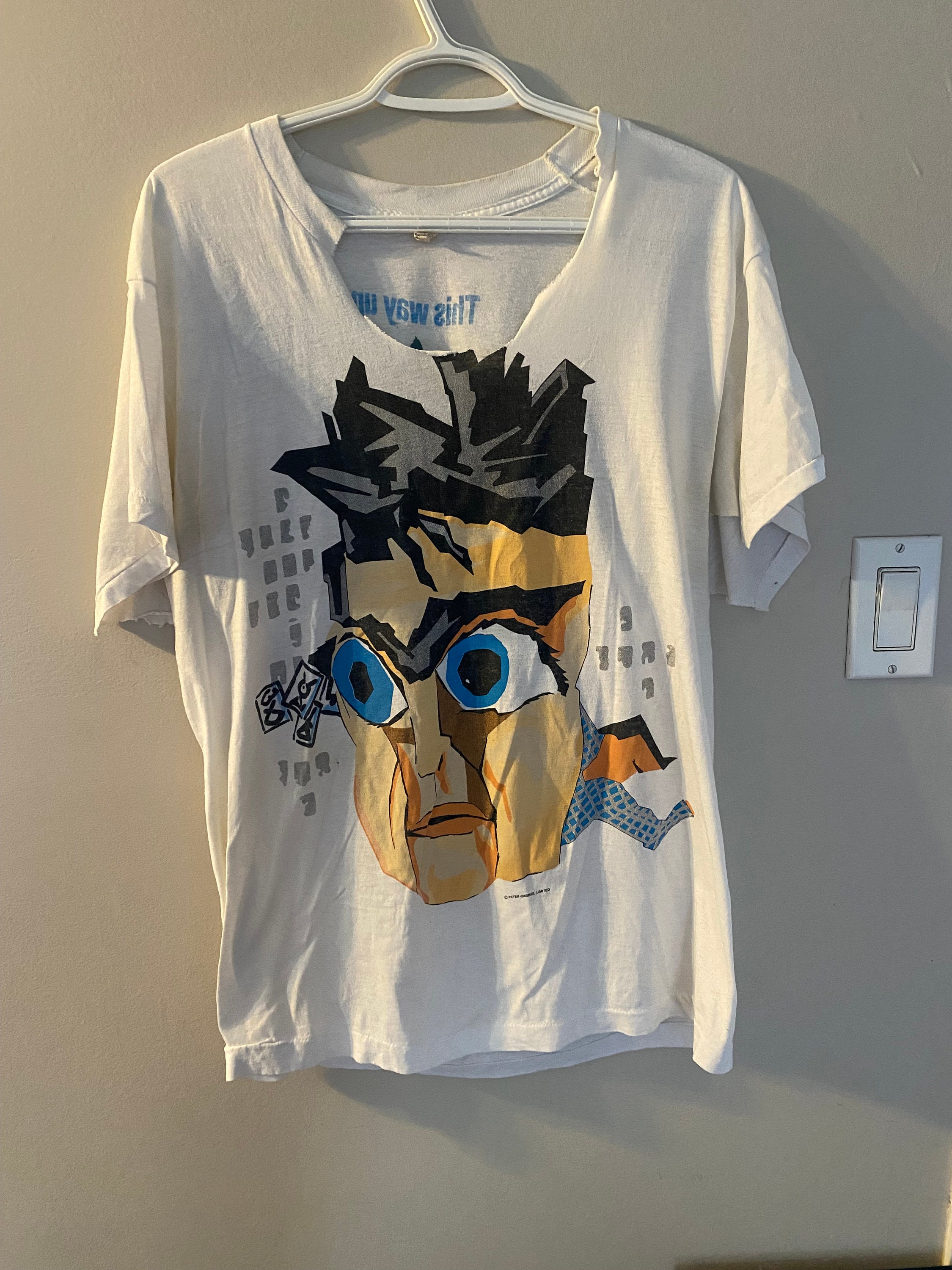 Peter Gabriel Shirt - Etsy Peter Gabriel Shirt - Etsy