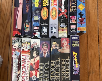 ANIME VHS tapes