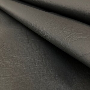 Black Marine PVC Vinyl Canvas Waterproof Indoor Outdoor Upholstery Fabric -  Sold By The Yard