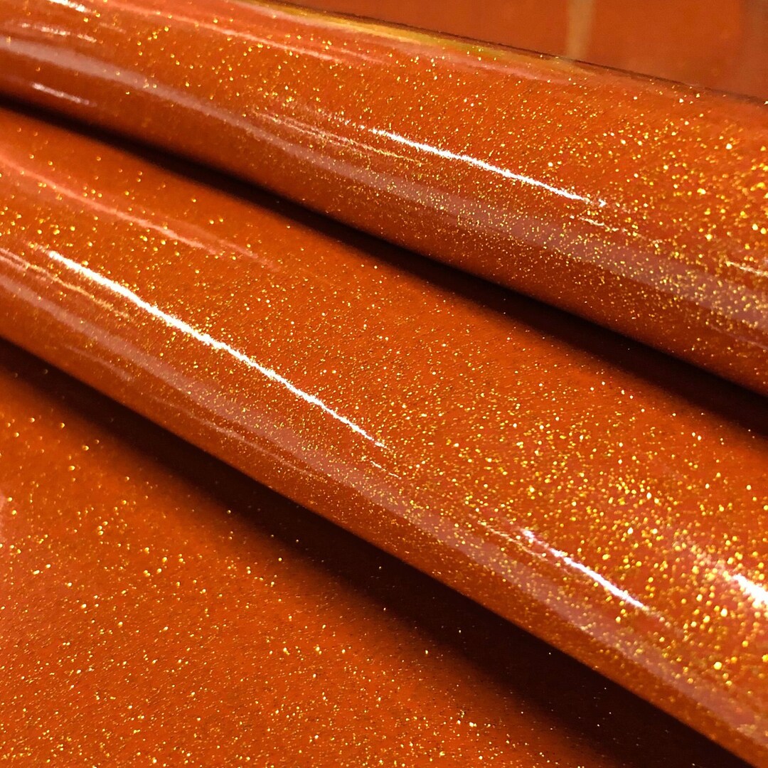 Sparkle Vinyl Fabric, Smooth Glitter Faux Leather, Great for Upholstery