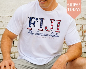 Fiji Fraternity Shirt - Etsy