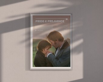 Pride & Prejudice: The Timeless Romance, A Classic Love Story , Best Movies ,  Poster Print, Wall Decor, Movie Posters, Cult Movies