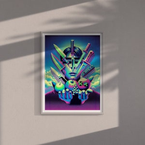 A.I Poster, Artificial Intelligence Poster Wall Decor, AI Posters, artificial intelligence, Digital Art, Aesthetic Poster, Cyber