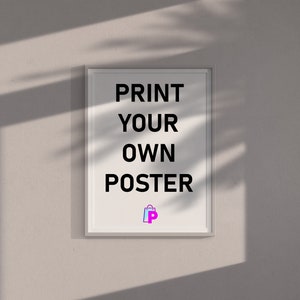 Custom Poster Printing - Gaming Poster - Poster Printing - Personalized Poster - Movie Poster - Family Photo Poster - Wedding Poster