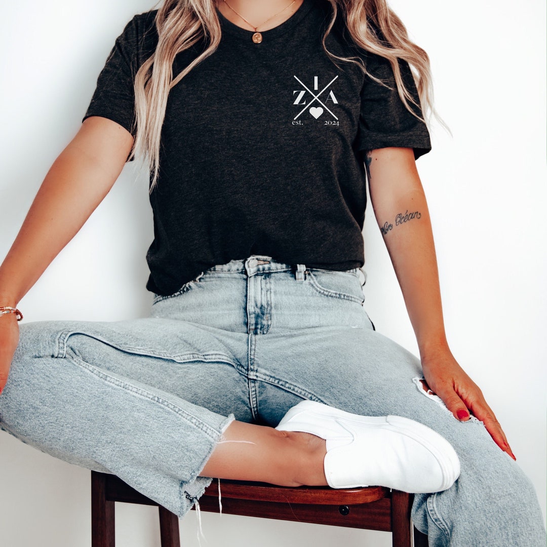 Personalized Zia Tshirt, Zia Shirt Gift for Auntie, Zia Shirt for